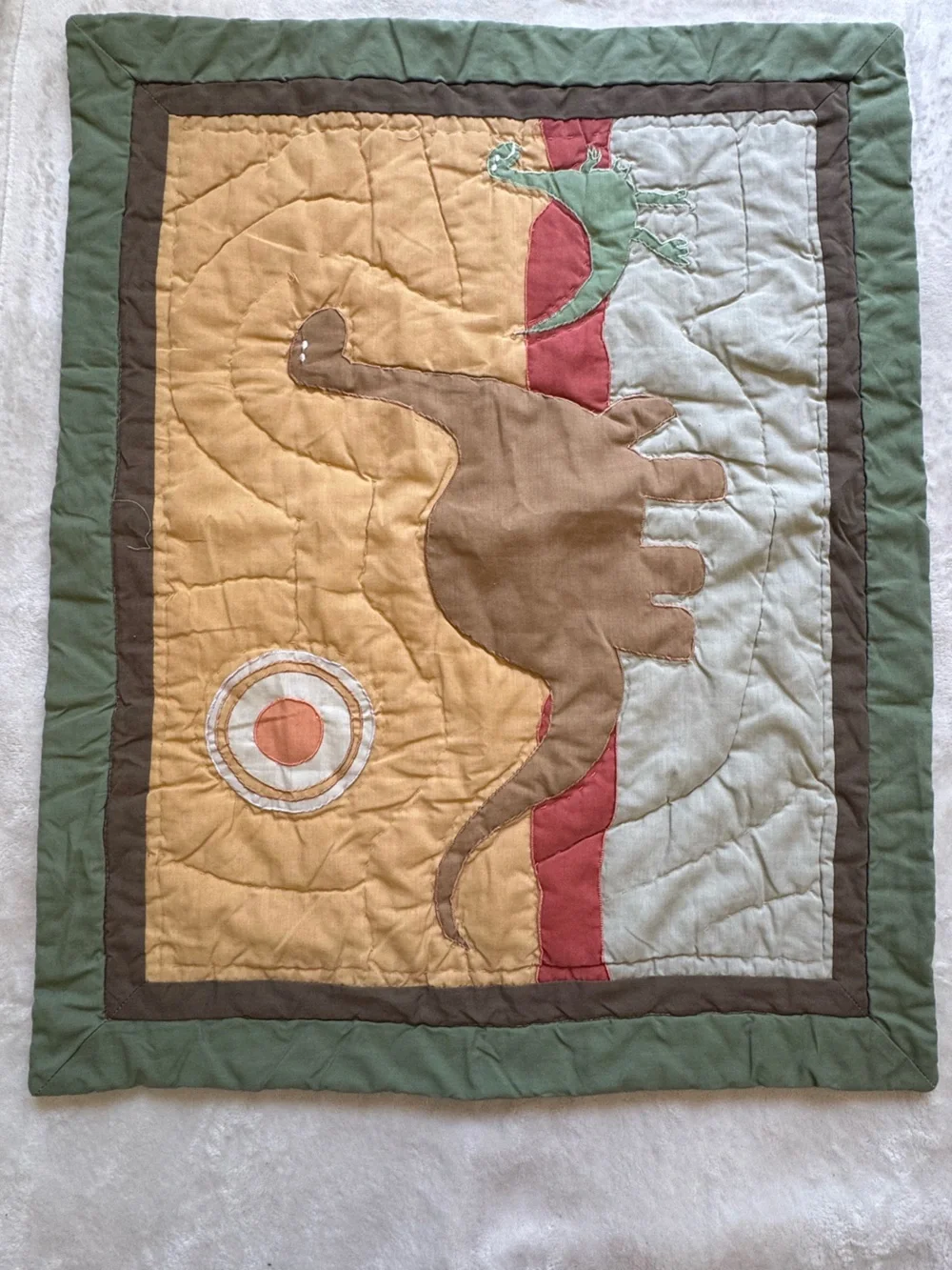 Dinosaurs Embroidered Pillow Shams